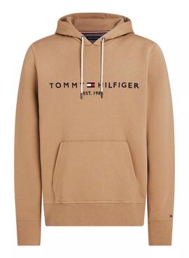 Sudadera Tommy Hilfiger Hoody tostado para hombre