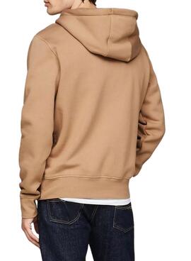 Sudadera Tommy Hilfiger Hoody tostado para hombre