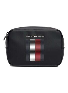 Neceser Tommy Hilfiger Foundation negro para hombre