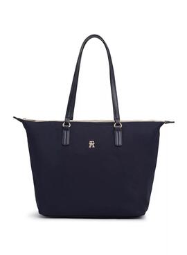 Bolso Tommy Hilfiger Poppy azul marino para mujer