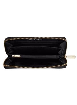 Billetera Tommy Hilfiger Large negro para mujer