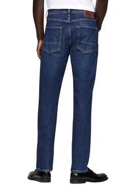 Pantalón vaquero Tommy Hilfiger Denton denim medio para hombre