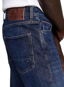 Pantalón vaquero Tommy Hilfiger Denton denim medio para hombre