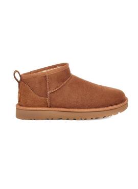 Botas UGG W Classic Ultra Mini Chestnut para mujer