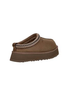 Zuecos UGG Tasman marrón con plataforma para mujer