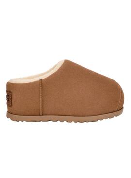 Zuecos UGG Pumped camel para mujer