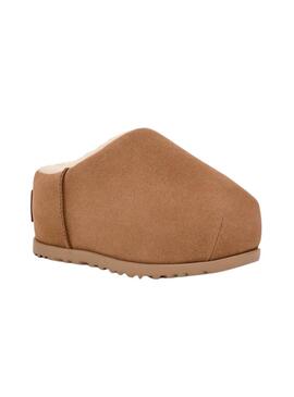 Zuecos UGG Pumped camel para mujer