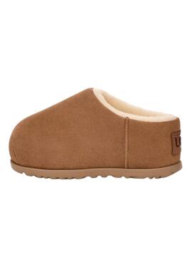 Zuecos UGG Pumped camel para mujer