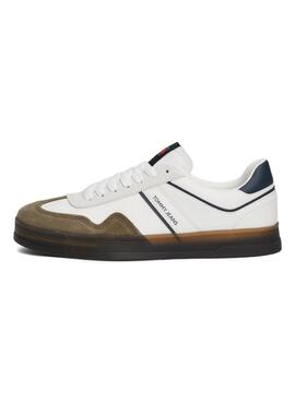 Zapatillas Tommy Jeans Greenwich blanco para hombre