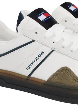 Zapatillas Tommy Jeans Greenwich blanco para hombre