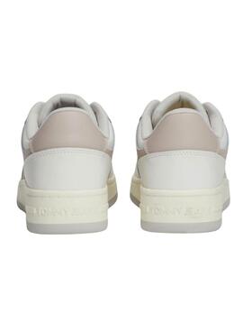 Zapatillas Tommy Jeans Retro Basket pastel para mujer