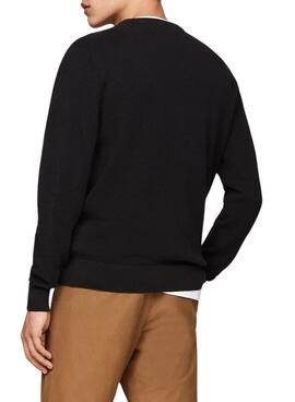 Jersey Tommy Hilfiger Essential negro para hombre