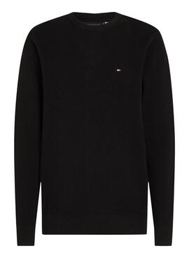 Jersey Tommy Hilfiger Essential negro para hombre