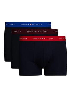 Calzoncillos Tommy Jeans pack boxer negro para hombre