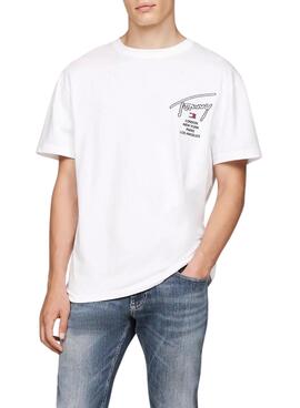 Camiseta Tommy Jeans City blanco para hombre