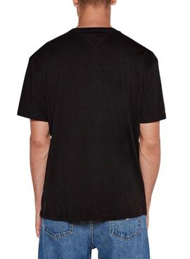 Camiseta Tommy Jeans Entry negro para hombre