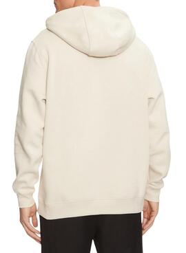 Sudadera Tommy Jeans Hoodie beige para hombre