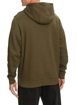 Sudadera Tommy Jeans Hoodie verde para hombre