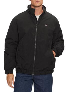 Cazadora Tommy Jeans Padded negro para hombre