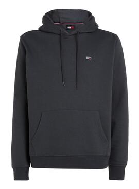 Sudadera Tommy Jeans Hoodie negro para hombre