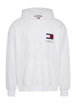 Sudadera Tommy Jeans Novelty blanco para hombre