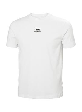 Camiseta Helly Hansen Nord blanco para hombre