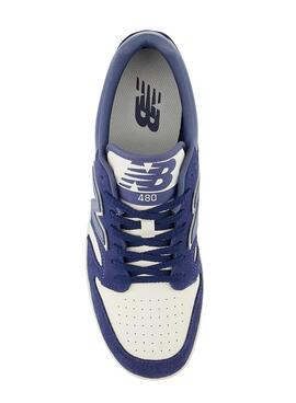 Zapatillas New Balance 480 azul para hombre