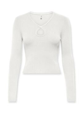 Top Only Meddi blanco para mujer