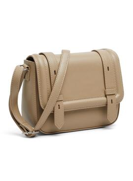 Bolso Pieces Nima beige para mujer