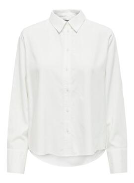 Camisa Only Berit blanco para mujer