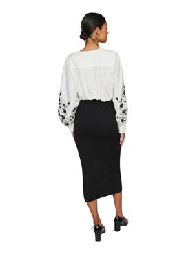 Falda Vila Vicomfy negro para mujer