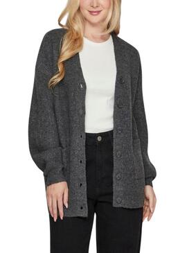 Chaqueta Vila Vikimmis gris para mujer