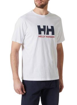 Camiseta Helly Hansen HH Logo blanco para hombre