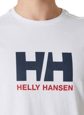 Camiseta Helly Hansen HH Logo blanco para hombre