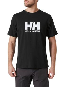 Camiseta Helly Hansen HH Logo negro para hombre