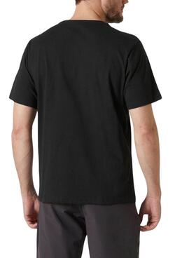 Camiseta Helly Hansen HH Logo negro para hombre