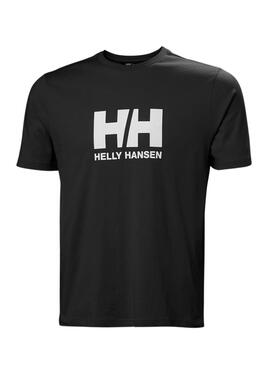 Camiseta Helly Hansen HH Logo negro para hombre