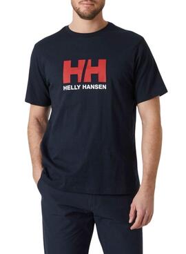 Camiseta Helly Hansen HH Logo azul marino para hombre