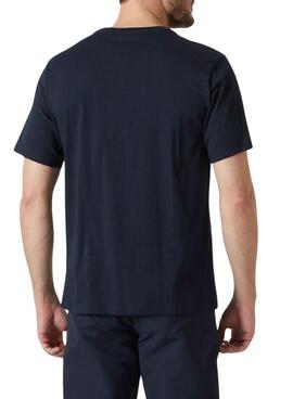 Camiseta Helly Hansen HH Logo azul marino para hombre