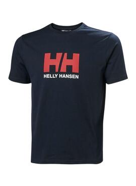 Camiseta Helly Hansen HH Logo azul marino para hombre