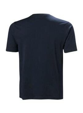 Camiseta Helly Hansen HH Logo azul marino para hombre