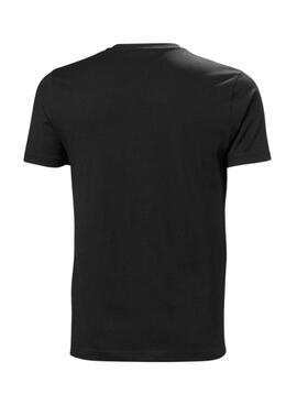 Camiseta Helly Hansen Core negro para hombre