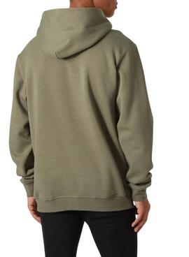 Sudadera Helly Hansen Graphic Hoddie verde para hombre