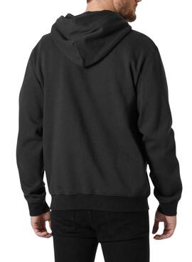 Sudadera Helly Hansen Graphic Hoddie negro para hombre