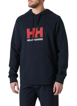 Sudadera Helly Hansen Basic Hood marino para hombre