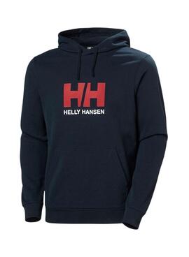 Sudadera Helly Hansen Basic Hood marino para hombre