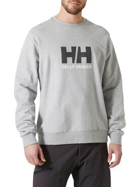 Sudadera Helly Hansen HH Logo gris para hombre