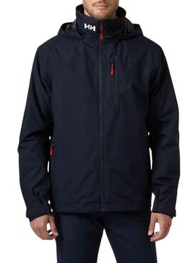 Cazadora Helly Hansen Midlayer con capucha azul marino para hombre