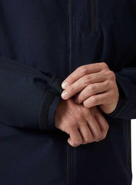 Cazadora Helly Hansen Midlayer con capucha azul marino para hombre