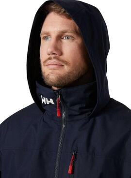 Cazadora Helly Hansen Midlayer con capucha azul marino para hombre